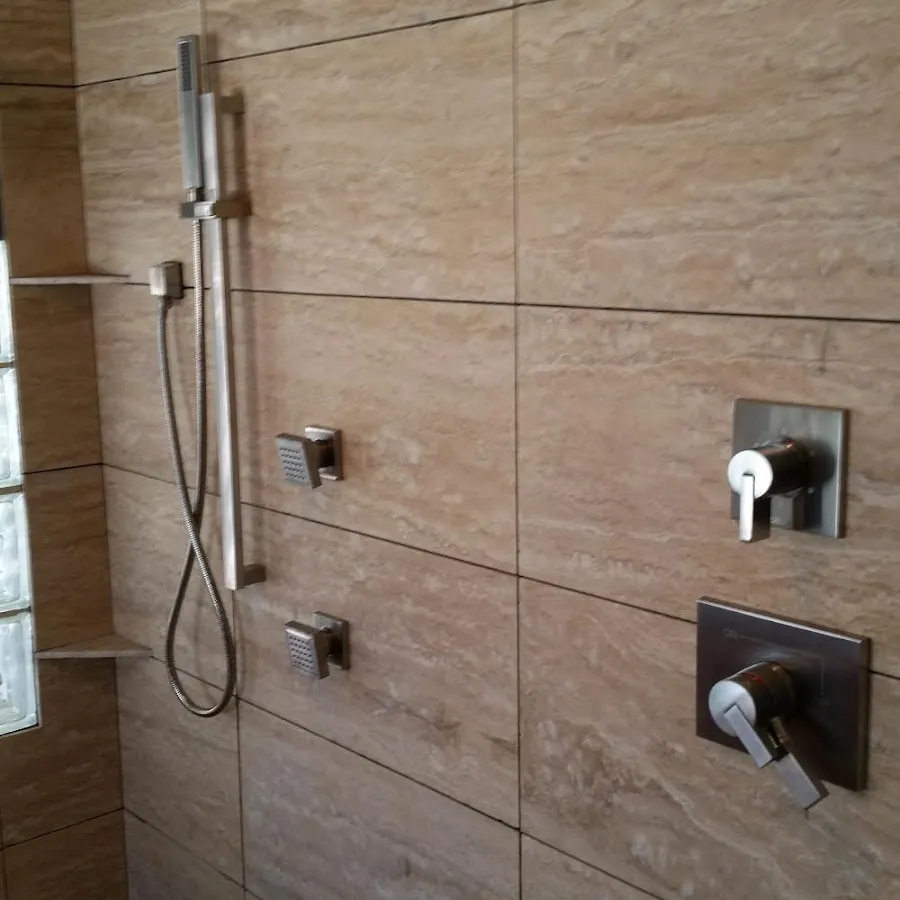 Shower fixture installation for Frozen Pipe Repair in Montville